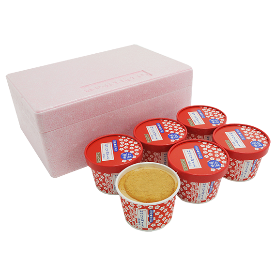 桔梗信玄餅アイス プレミアム 6個入