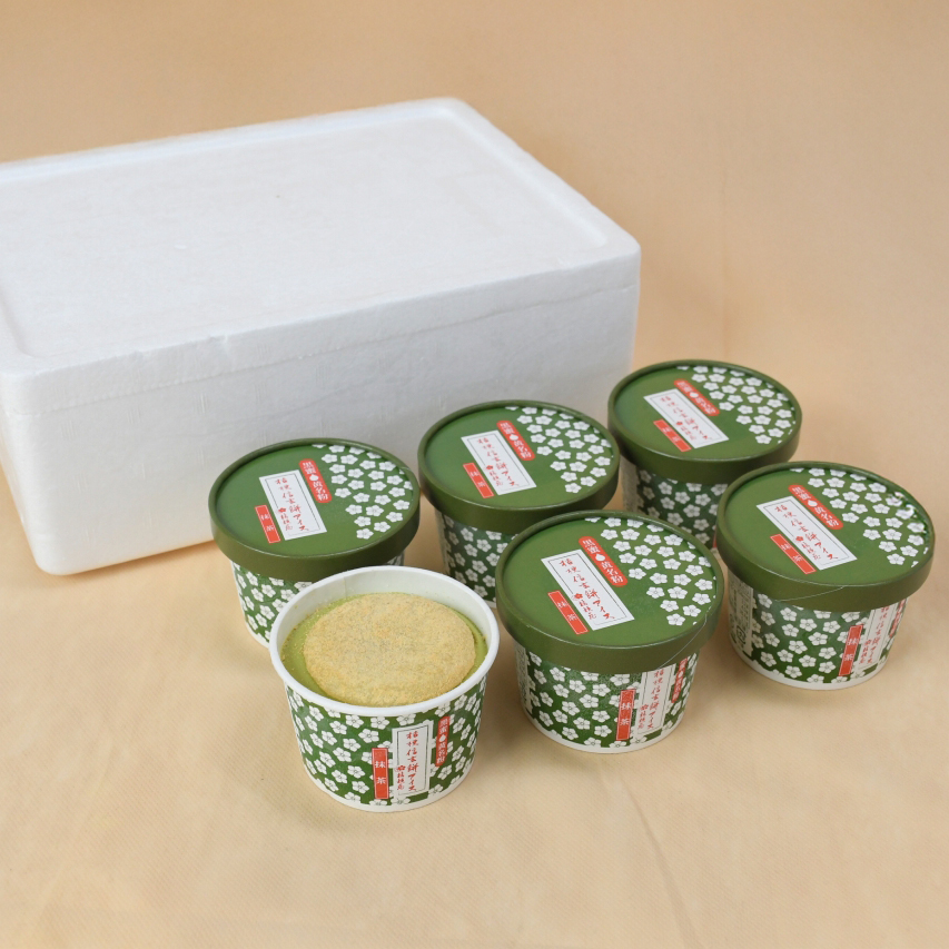 桔梗信玄餅アイス抹茶 6個入